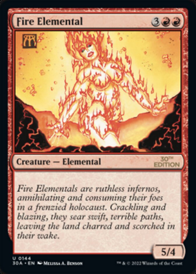 Fire Elemental [30th Anniversary Edition] | Good Games Modbury