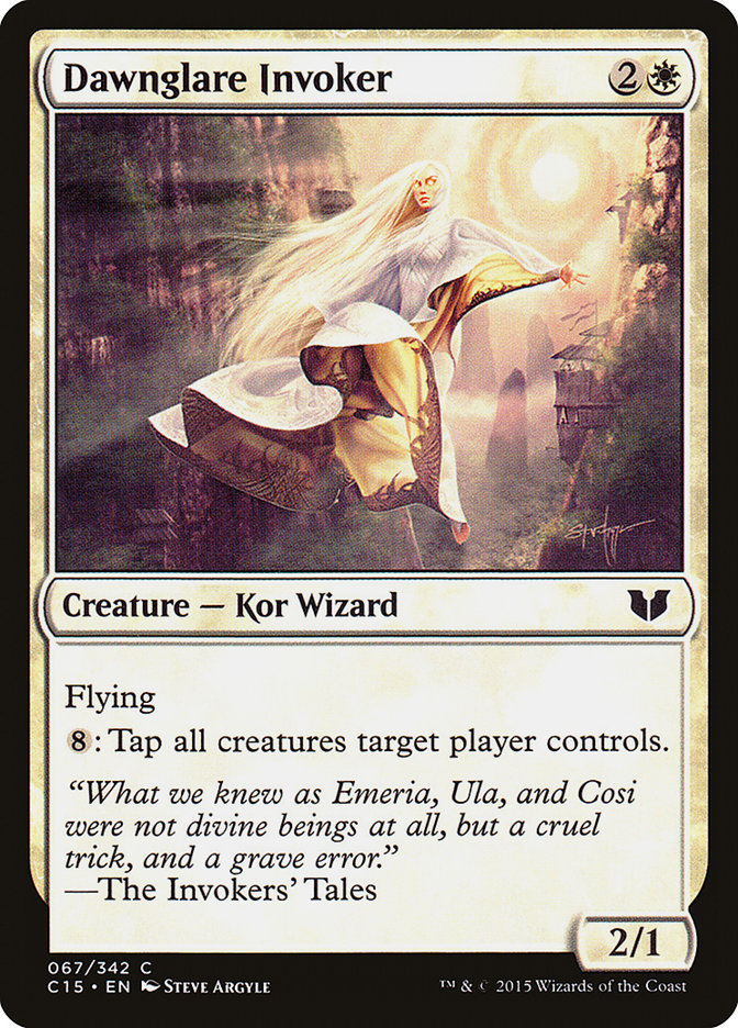 Dawnglare Invoker [Commander 2015] | Good Games Modbury