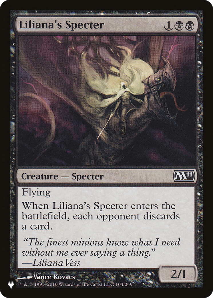 Liliana's Specter [The List Reprints] | Good Games Modbury