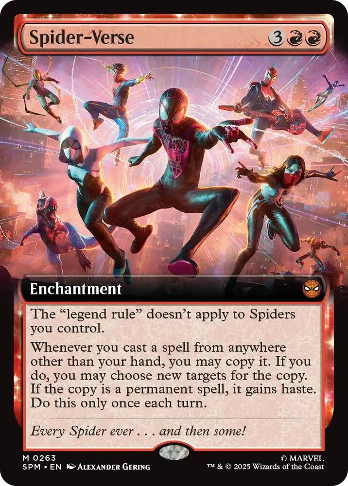 Spider-Verse 263/198 (Marvel's Spider-Man)  - Extended Art Foil | Good Games Modbury