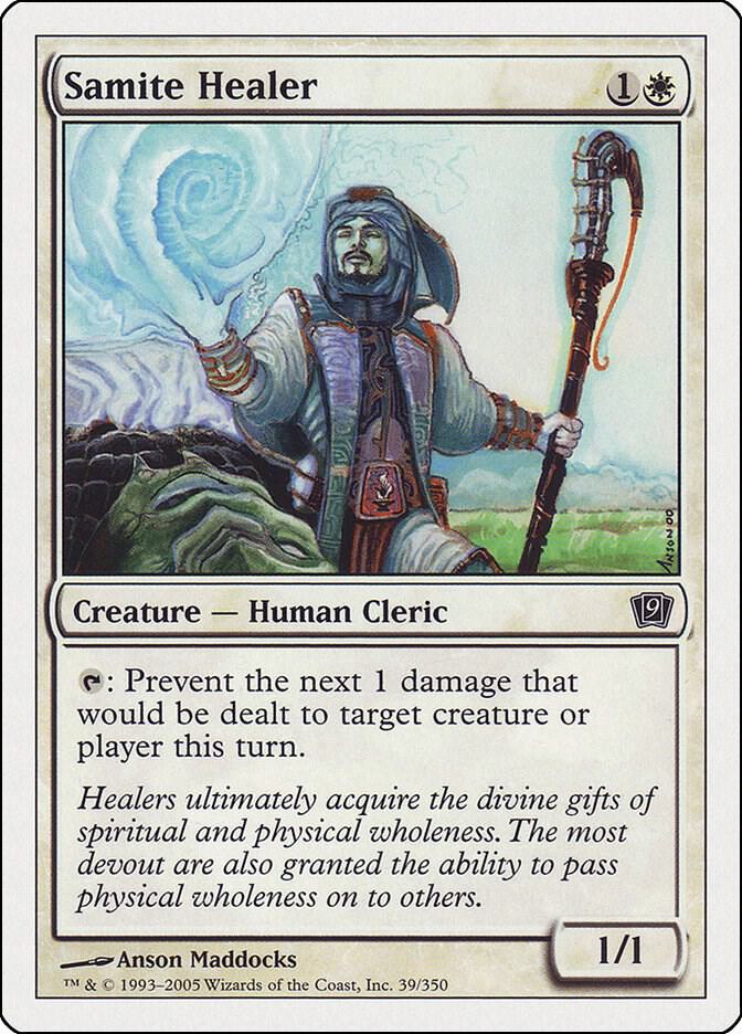 Samite Healer 39/350 (9th Edition)  | Good Games Modbury