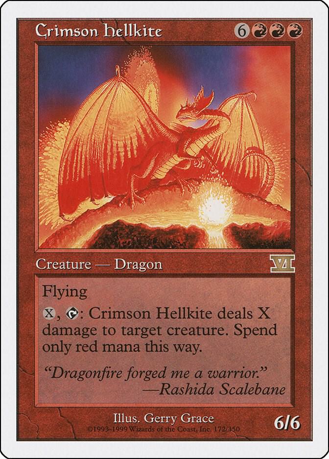 Crimson Hellkite 172/350 (Classic Sixth Edition)  | Good Games Modbury