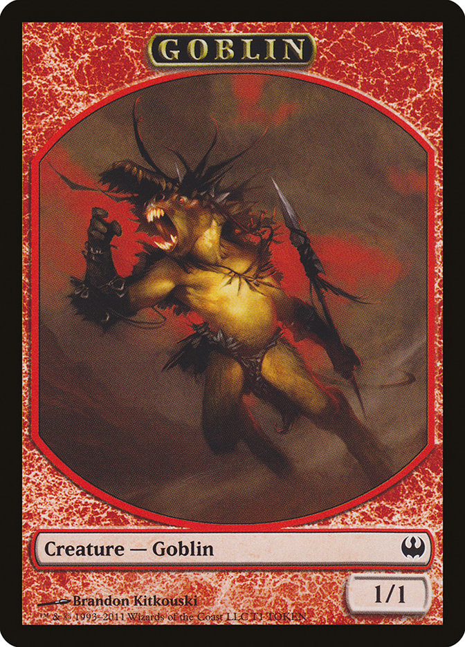 Goblin Token [Duel Decks: Knights vs. Dragons Tokens] | Good Games Modbury