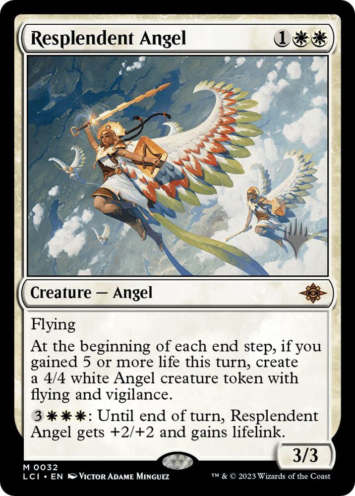 Resplendent Angel 32p/138 (Promo Pack: The Lost Caverns of Ixalan)  | Good Games Modbury