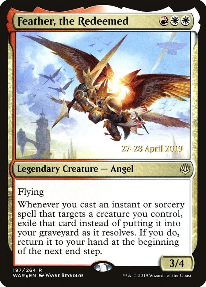 Feather the Redeemed 197s/176 (Prerelease Cards)  - Foil | Good Games Modbury