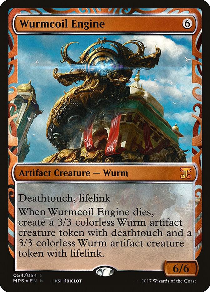 Wurmcoil Engine 54 (Masterpiece Series: Kaladesh Inventions)  - Foil | Good Games Modbury
