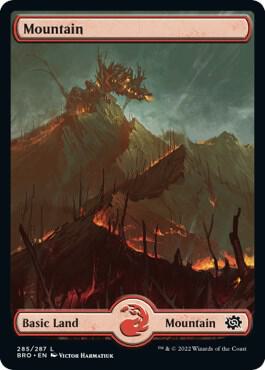Mountain 285 Full Art 285/287 (The Brothers' War)  | Good Games Modbury