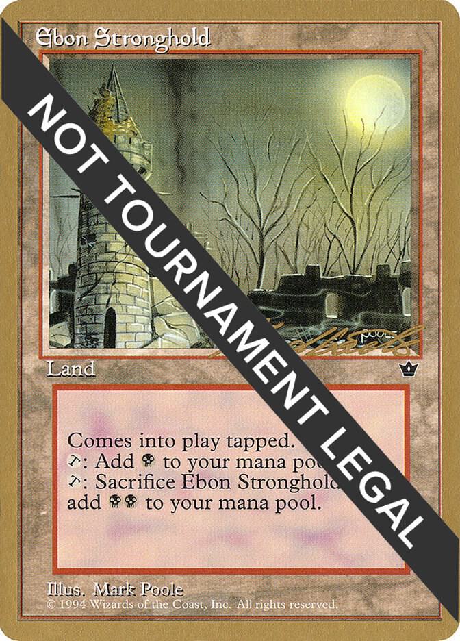 Ebon Stronghold 1996 Leon Lindback FEM ll95/308 (World Championship Decks)  | Good Games Modbury