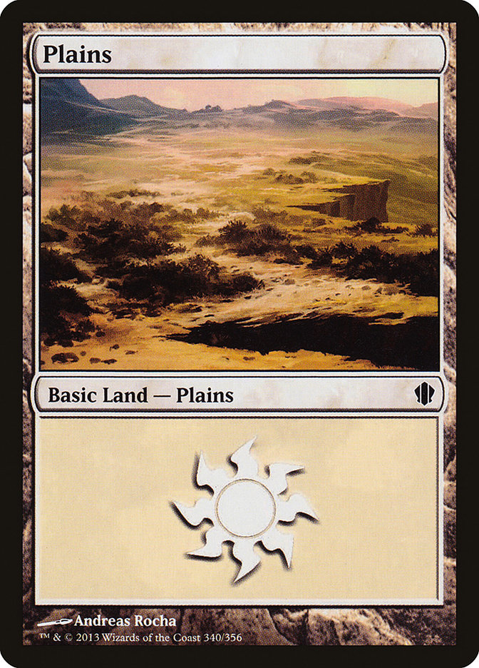 Plains (340) [Commander 2013] | Good Games Modbury