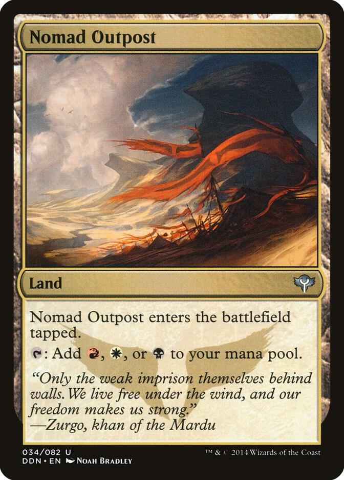 Nomad Outpost 34/82 (Duel Decks: Speed vs. Cunning)  | Good Games Modbury