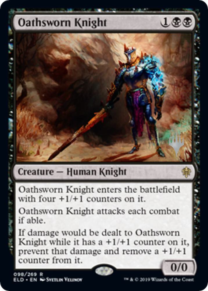 Oathsworn Knight 98 (Promo Pack: Throne of Eldraine)  - Foil | Good Games Modbury