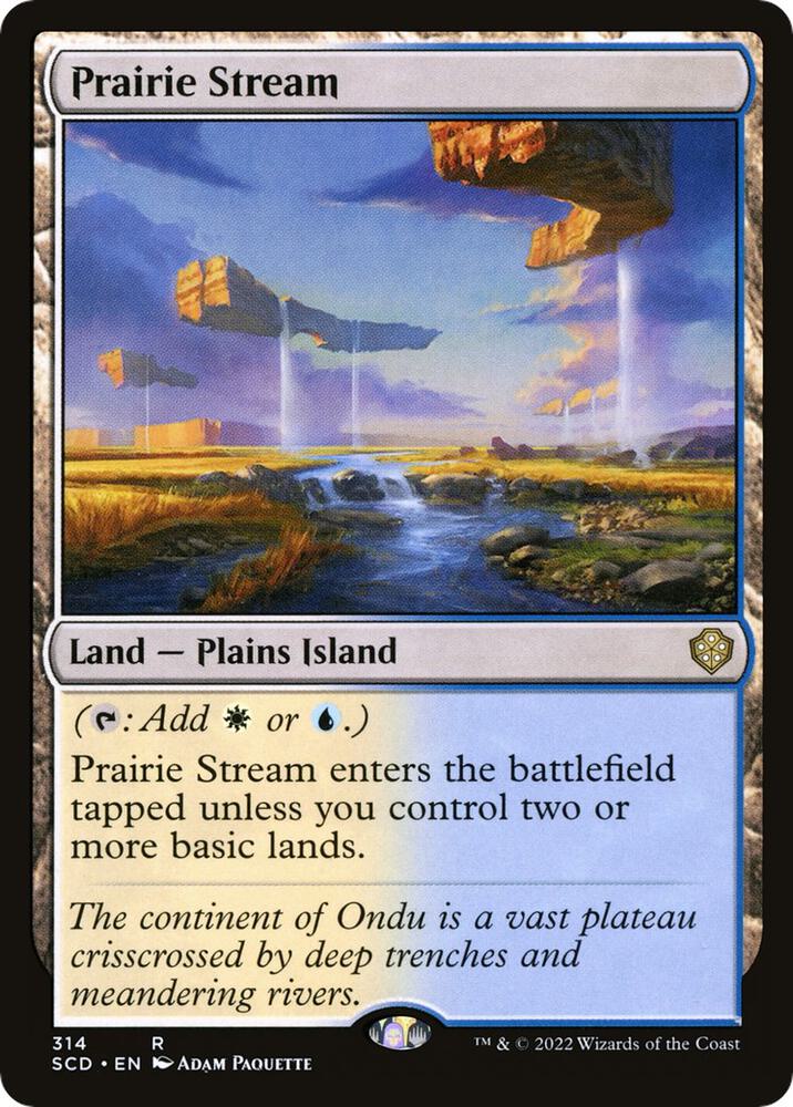 Prairie Stream 314/352 (Starter Commander Decks)  | Good Games Modbury