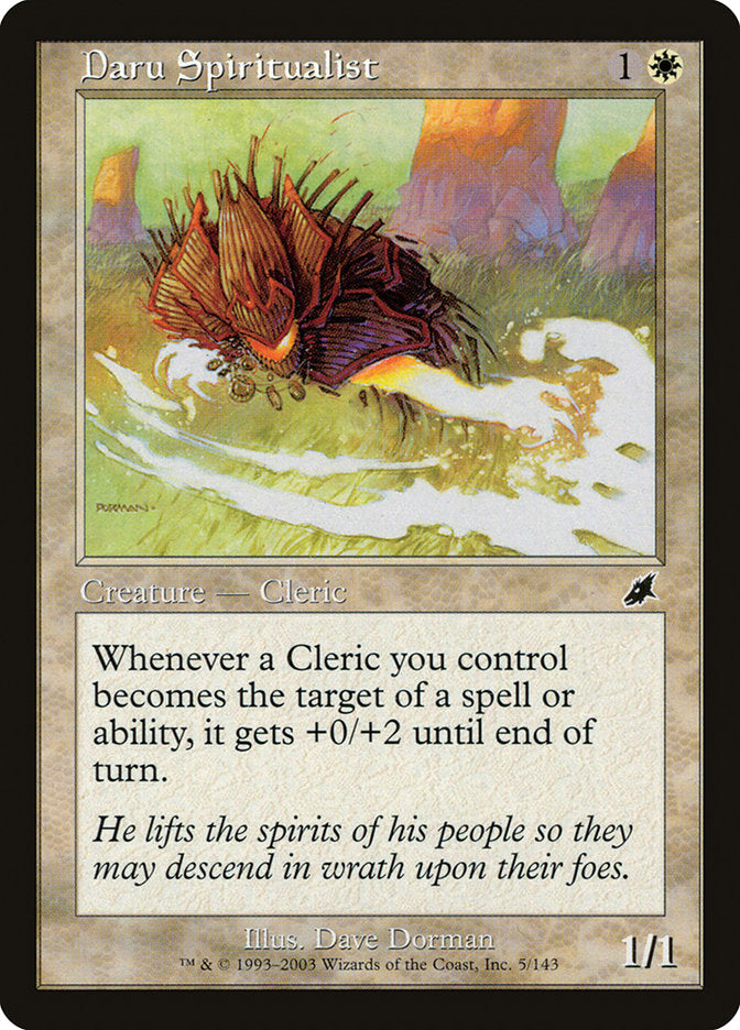 Daru Spiritualist 5/143 (Scourge)  | Good Games Modbury
