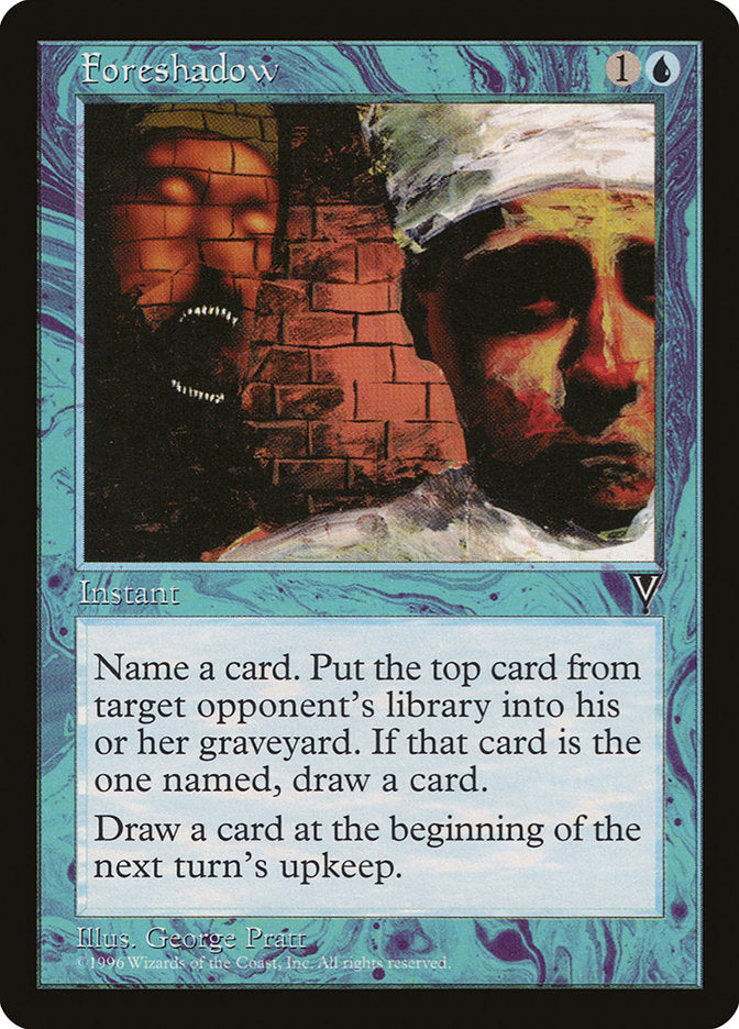 Foreshadow 33/167 (Visions)  | Good Games Modbury