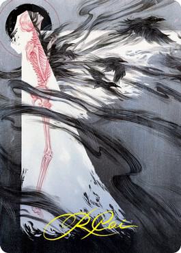 Tendrils of Agony Art Card Gold Stamped Signature 73 (Art Series: Strixhaven)  | Good Games Modbury
