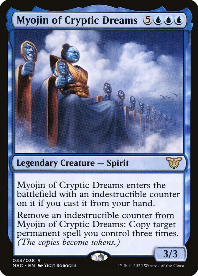 Myojin of Cryptic Dreams 33/38 (Commander: Kamigawa: Neon Dynasty)  | Good Games Modbury
