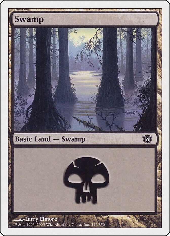 Swamp 342/350 (8th Edition)  | Good Games Modbury