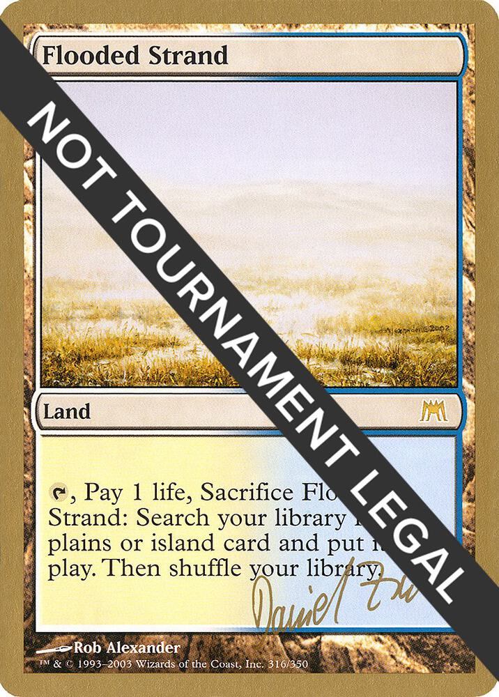 Flooded Strand 2003 Daniel Zink ONS dz316/142 (World Championship Decks)  | Good Games Modbury