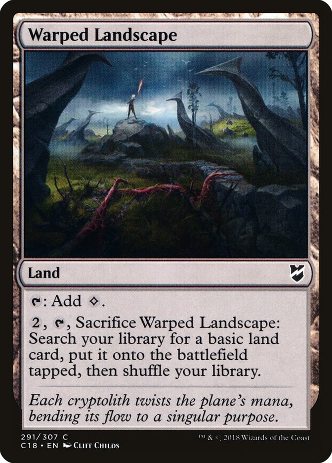 Warped Landscape 291/307 (Commander 2018)  | Good Games Modbury