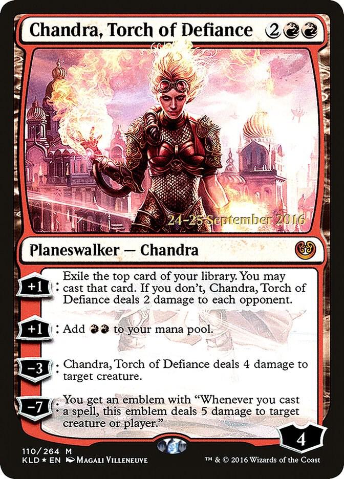 Chandra Torch of Defiance 110s/83 (Prerelease Cards)  - Foil | Good Games Modbury