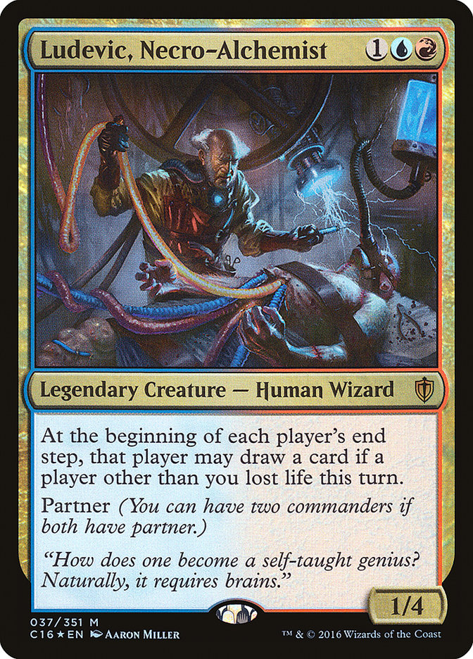 Ludevic, Necro-Alchemist 37/351 (Commander 2016)  - Foil | Good Games Modbury