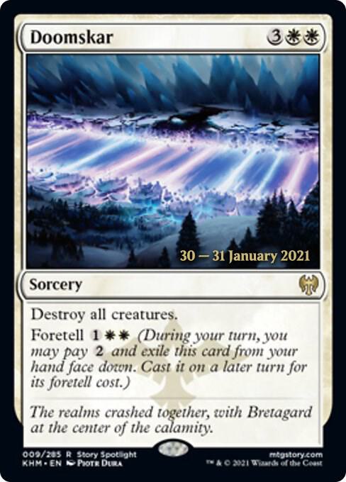 Doomskar 9s/1 (Prerelease Cards)  - Foil | Good Games Modbury