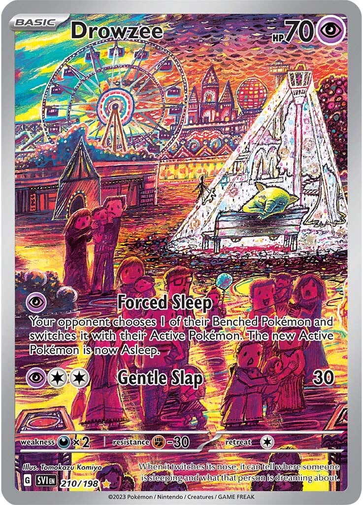Drowzee (210/198) [Scarlet & Violet: Base Set] | Good Games Modbury