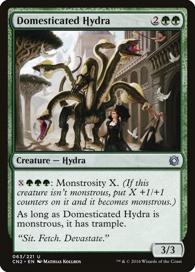 Domesticated Hydra 63/221 (Conspiracy: Take the Crown)  - Foil | Good Games Modbury
