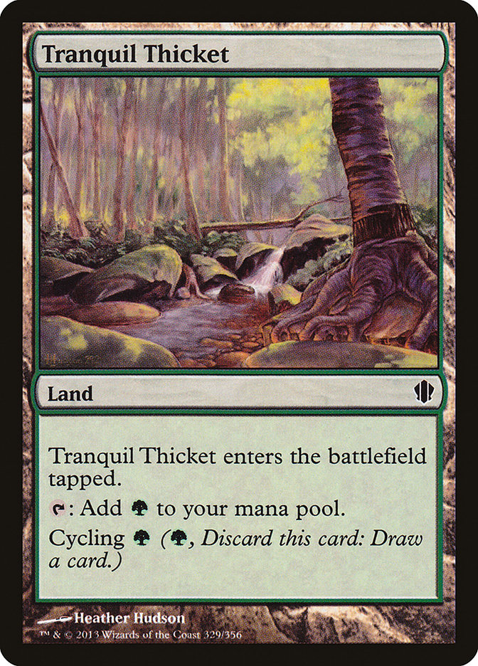 Tranquil Thicket [Commander 2013] | Good Games Modbury