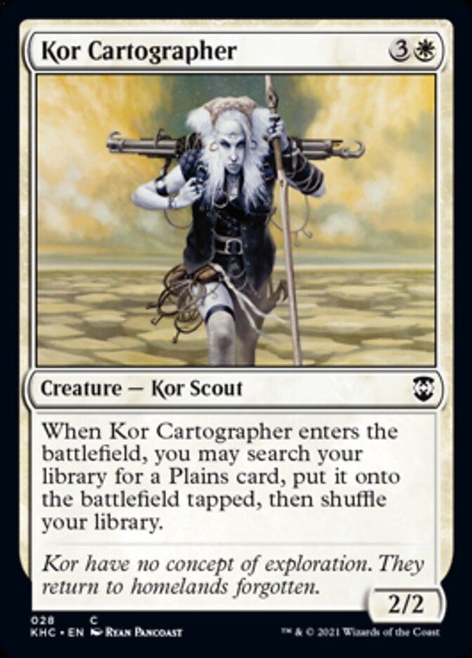 Kor Cartographer [Kaldheim Commander] | Good Games Modbury