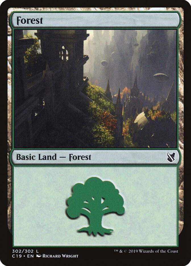 Forest 302/302 (Commander 2019)  | Good Games Modbury