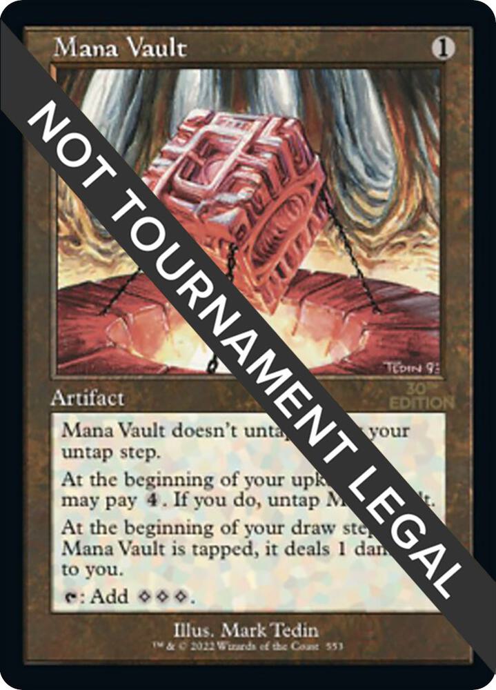 Mana Vault Retro Frame 553/594 (30th Anniversary Edition)  | Good Games Modbury