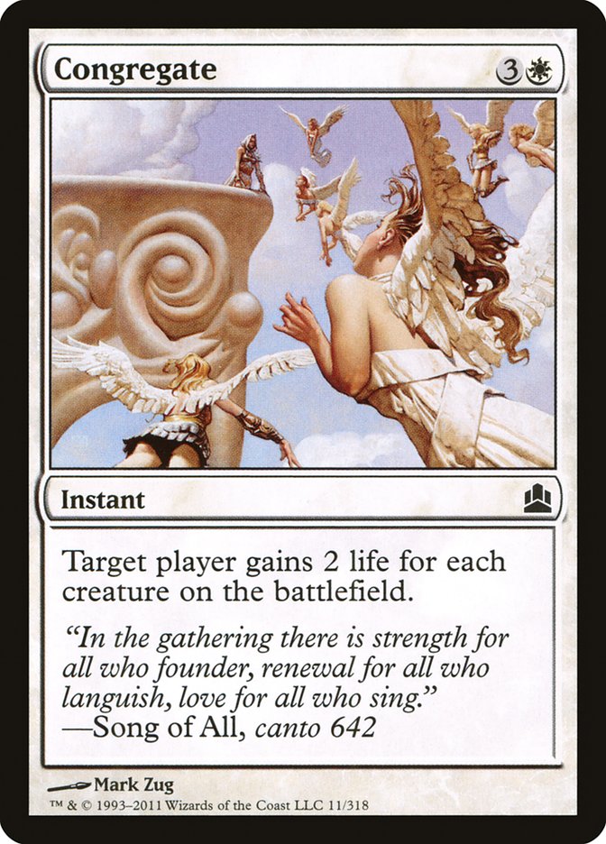 Congregate [Commander 2011] | Good Games Modbury