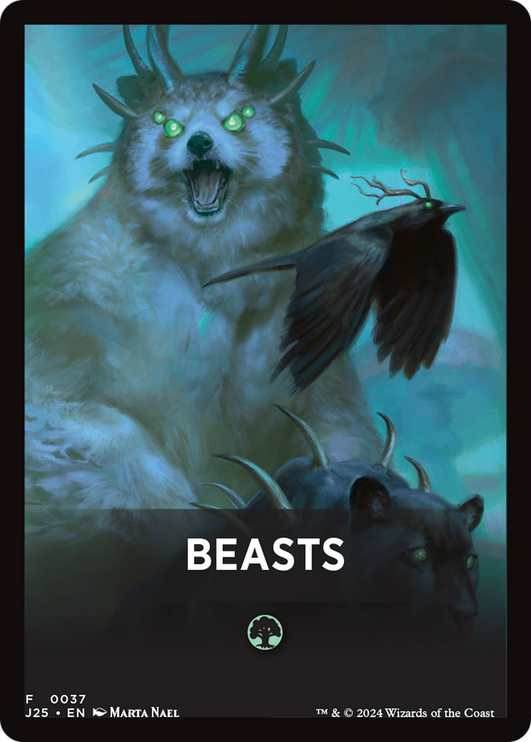 Beasts Theme Card [Foundations Jumpstart Front Cards] | Good Games Modbury