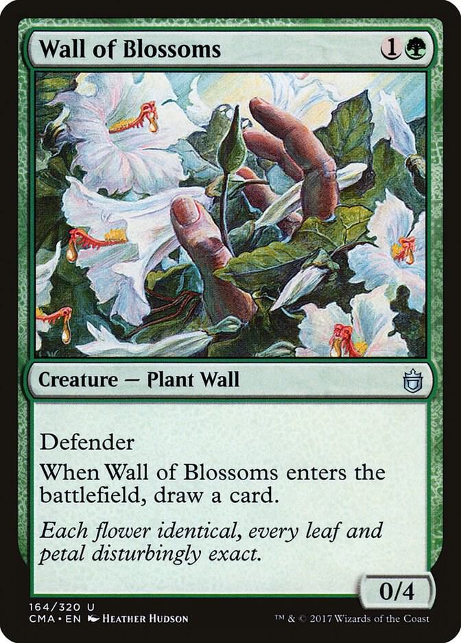 Wall of Blossoms 164/320 (Commander Anthology)  | Good Games Modbury