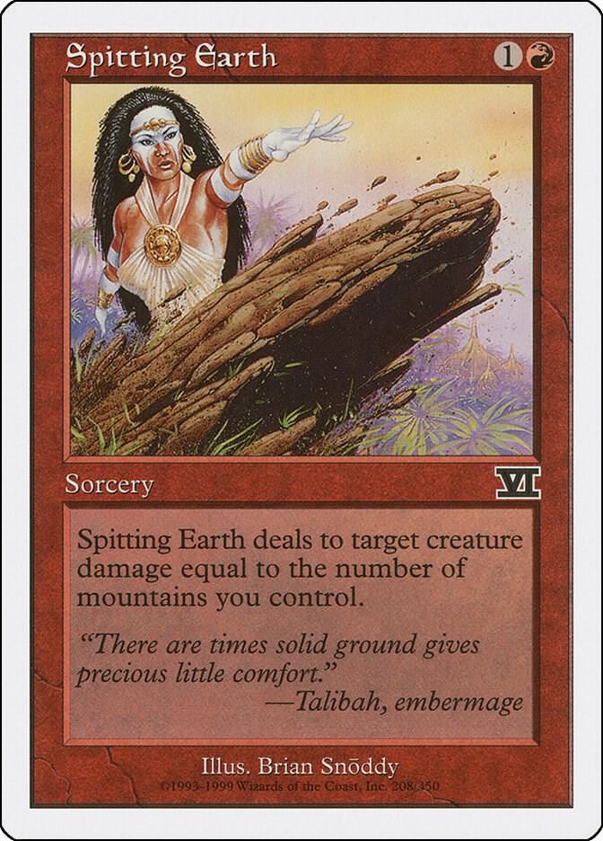 Spitting Earth 208 (Classic Sixth Edition)  | Good Games Modbury