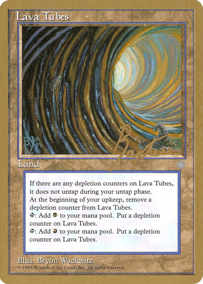 Lava Tubes (George Baxter) [Pro Tour Collector Set] | Good Games Modbury