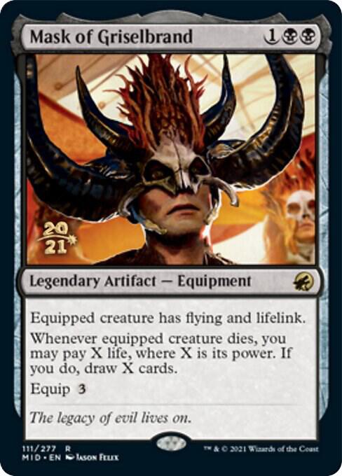 Mask of Griselbrand 111s/171 (Prerelease Cards)  - Foil | Good Games Modbury