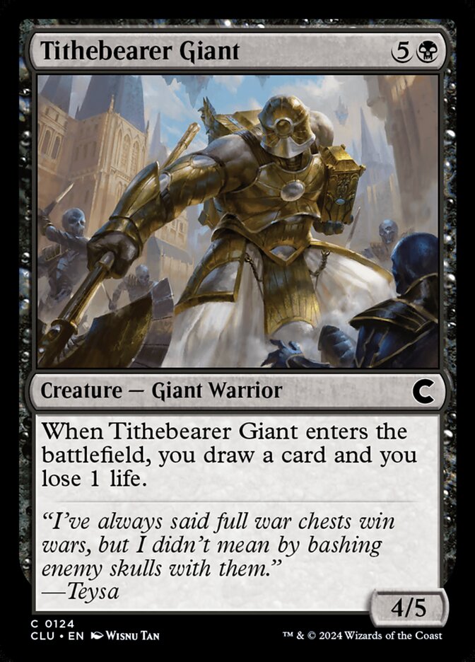 Tithebearer Giant 124/284 (Ravnica: Clue Edition)  | Good Games Modbury