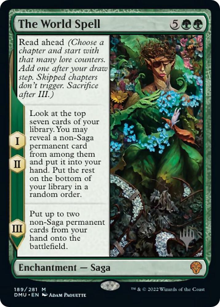 The World Spell 189 (Promo Pack: Dominaria United)  - Foil | Good Games Modbury