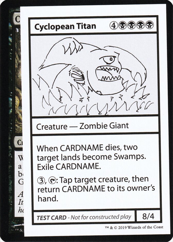 Cyclopean Titan 40/121 (Mystery Booster: Convention Edition Exclusives)  | Good Games Modbury