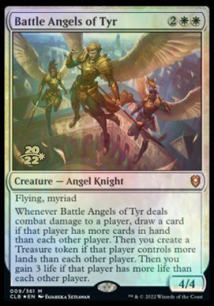 Battle Angels of Tyr [Commander Legends: Battle for Baldur's Gate Prerelease Promos] | Good Games Modbury