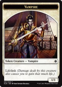 Vampire // Treasure Double-Sided Token [Ixalan Tokens] | Good Games Modbury