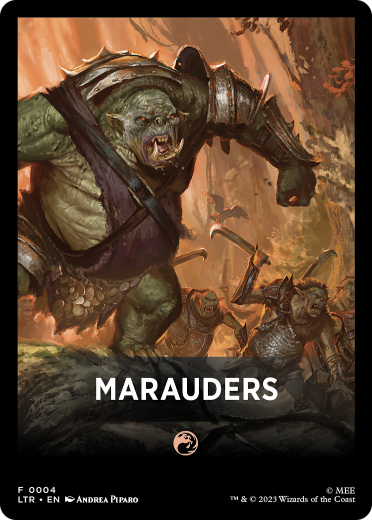 Marauders Theme Card [The Lord of the Rings: Tales of Middle-Earth Tokens] | Good Games Modbury