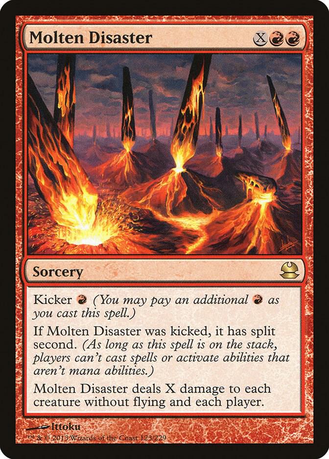 Molten Disaster 123 (Modern Masters)  | Good Games Modbury