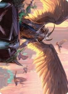 Falco Spara Pactweaver Art Card 25 81 25 (Art Series: Streets of New Capenna)  | Good Games Modbury
