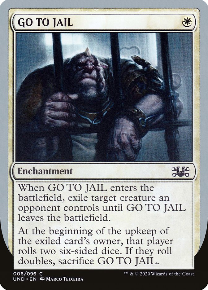 GO TO JAIL 6/96 (Unsanctioned)  | Good Games Modbury
