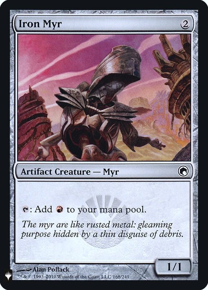 Iron Myr 168 (The List Reprints)  - Foil | Good Games Modbury