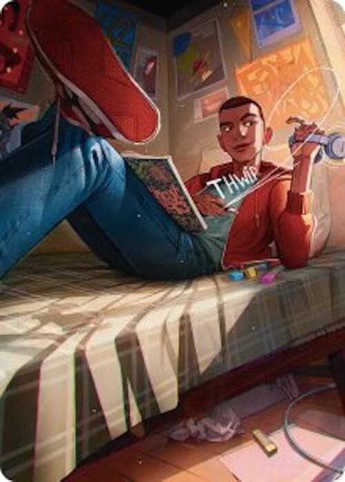 Miles Morales Art Card 35 (Art Series: Marvel's Spider-Man)  | Good Games Modbury