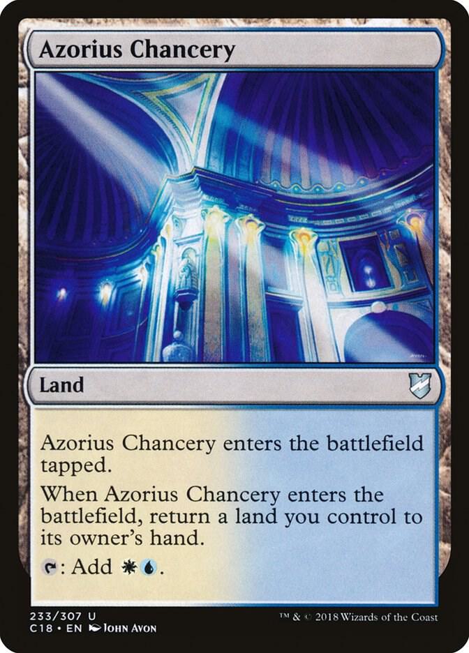 Azorius Chancery 233/307 (Commander 2018)  | Good Games Modbury
